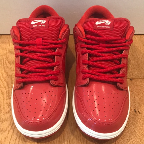 patent leather dunks
